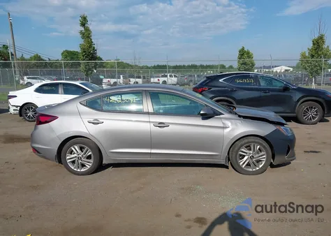 2020 Hyundai Elantra Sel from USA, damaged, VIN KMHD84LF2LU106878